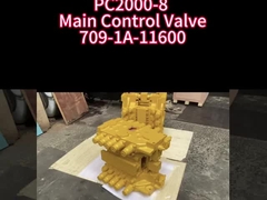 पीसी2000-8 मुख्य नियंत्रण वाल्व 709-1ए-11600 709-1ए-11100 कोमात्सु खुदाई मशीन के लिए