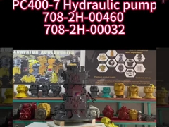 कोमात्सु PC400-7 PC450-7 हाइड्रोलिक मुख्य पंप 708-2H-00460 708-2H-00032